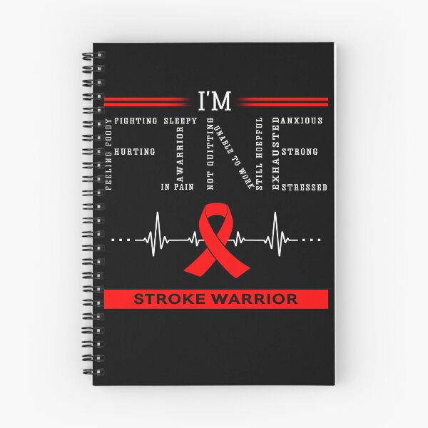 Item preview, I'm Fine Stroke Warrior Support Stroke Awareness Gifts designed and sold by rechardtee.