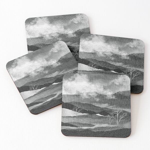 Item preview, Magnificent Mountains And Captivating Clouds Abstract Landscape  designed and sold by DEC02.