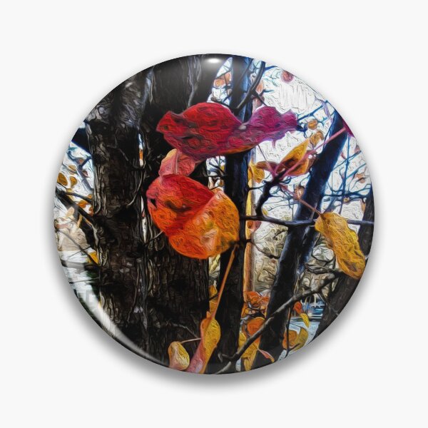 Item preview, Vibrant leaves on a tree designed and sold by PandLcreations.