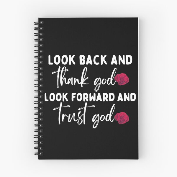 Item preview,  Look back and thank god look forward and trust god designed and sold by CaliforniaDi.