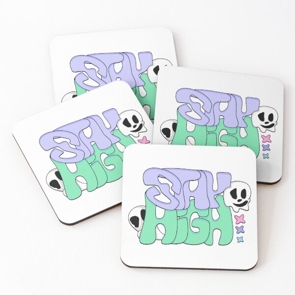 Item preview, Stay High Skull and Spooky designed and sold by Darderdoor.