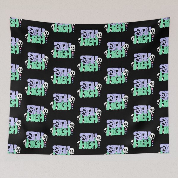 Item preview, Stay High Skull and Spooky designed and sold by Darderdoor.