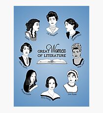 Great Women of Literature Photographic Print