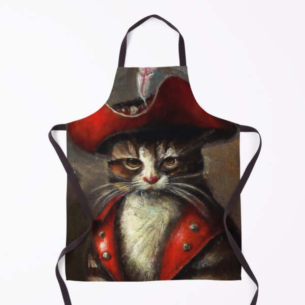 Item preview, Jackie the Cat, wearing a feathered hat (Romanticism) designed and sold by thecatandkettle.