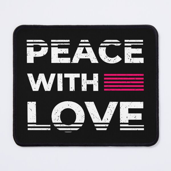Item preview, peace with love designed and sold by buzztop.