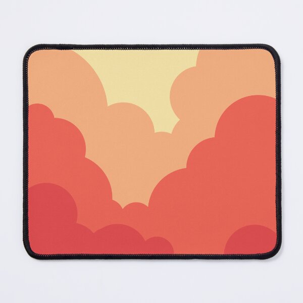 Item preview, Orange Red Sky with Sun and Clouds Vertical designed and sold by Urla-Designs.