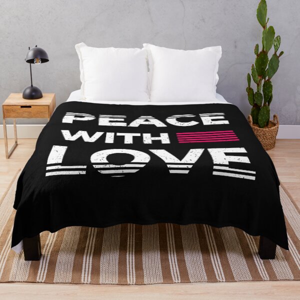 Item preview, peace with love designed and sold by buzztop.