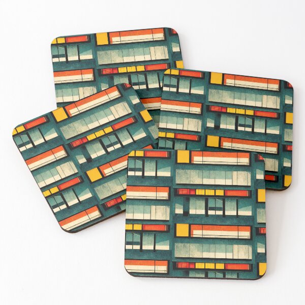 Item preview, Asymmetrical Architectural Pattern of Building Facade  designed and sold by afikreative.
