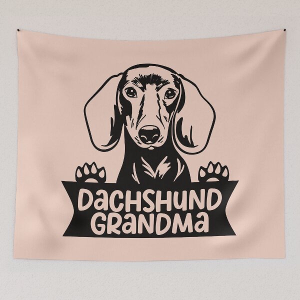Item preview, Dachshund Grandma - Doxie Dog lover designed and sold by DebbisPalette.