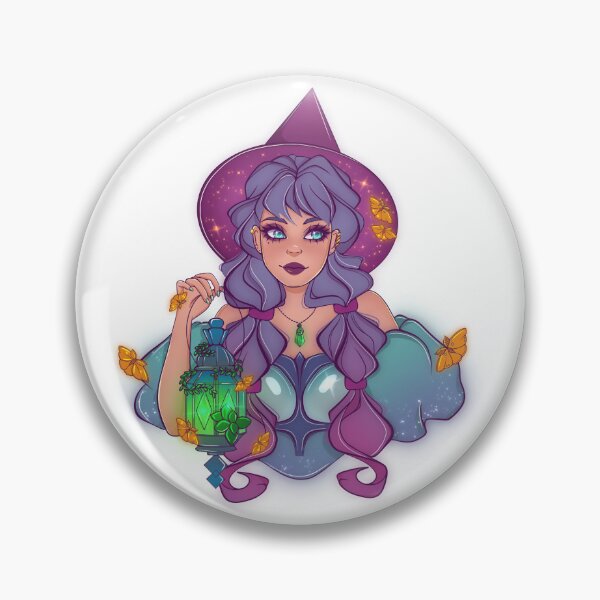 Item preview, Witch with Lantern designed and sold by Sylvieb3.
