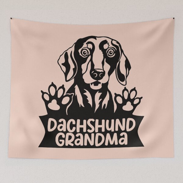 Item preview, Dachshund Grandma - Doxie Dog lover designed and sold by DebbisPalette.