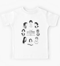 Great Women of Literature Kids Tee