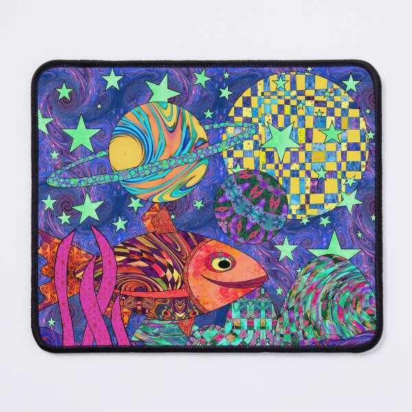 Item preview, Retro Fish Is Spacing Out designed and sold by MagickMama.