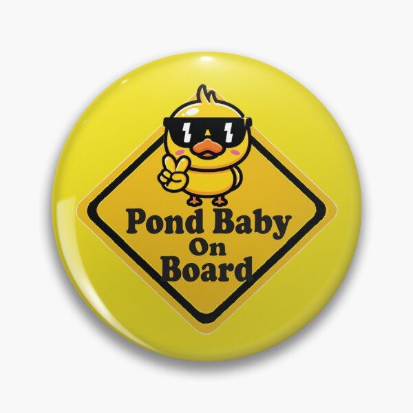 Item preview, Pond Baby On Board Classic T-Shirt designed and sold by AdOmar.