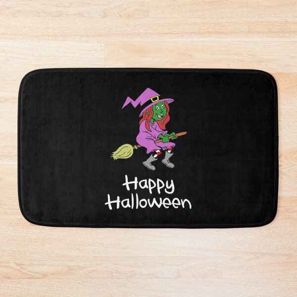 Item preview, Happy Halloween Cute Witch Girl designed and sold by jaycartoonist.