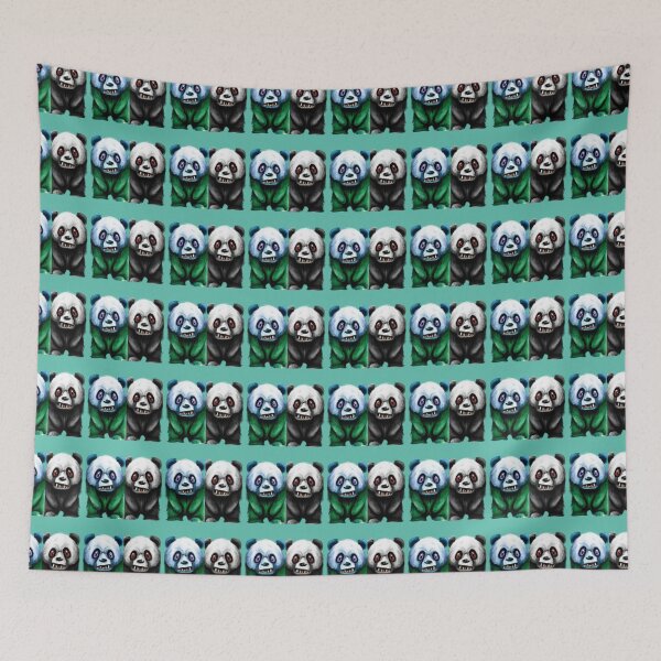 Item preview, Walking Dead Panda Bear Zombies designed and sold by Art of Laughter.