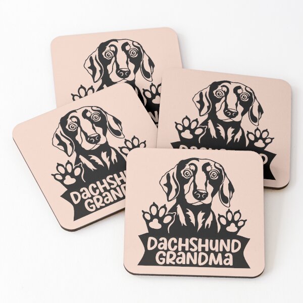 Item preview, Dachshund Grandma - Doxie Dog lover designed and sold by DebbisPalette.