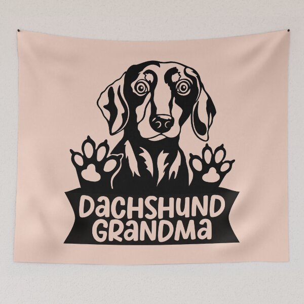 Item preview, Dachshund Grandma - Doxie Dog lover designed and sold by DebbisPalette.