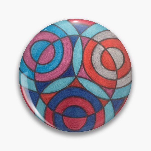 Item preview, Concentric Circles designed and sold by PameRT-Art-369.