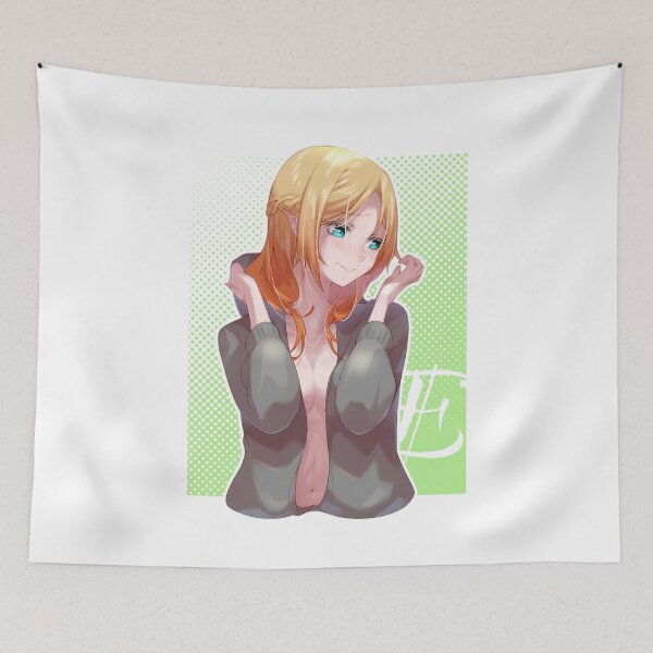 Item preview, Tsundere Elf Suzailgiererzegalnelvzegilreagranzelga Elga エルフ Sui | Isekai Ojisan 異世界おじさん | Anime Blond Hair Girl designed and sold by Risumu.