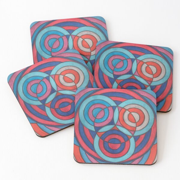 Item preview, Concentric Circles designed and sold by PameRT-Art-369.