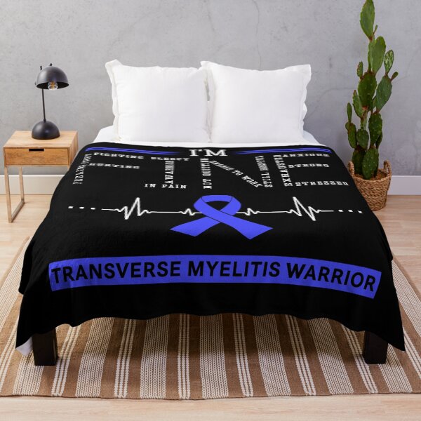 Item preview, I'm Fine Transverse Myelitis Warrior Support Transverse Myelitis Awareness Gifts designed and sold by rechardtee.