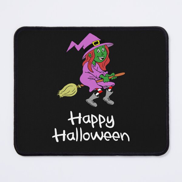 Item preview, Happy Halloween Cute Witch Girl designed and sold by jaycartoonist.