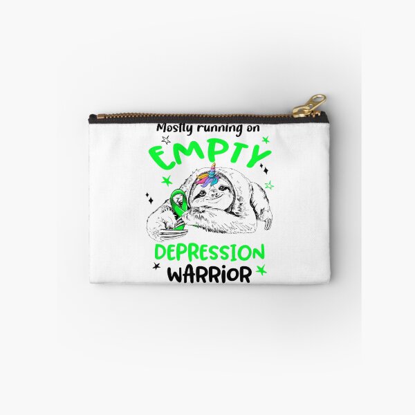 Item preview, Mostly running on Empty Depression Warrior designed and sold by ElizabethS809.