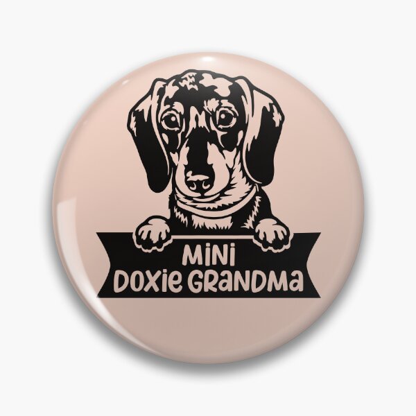 Item preview, Mini Doxie Grandma - Miniature Dachshund  designed and sold by DebbisPalette.