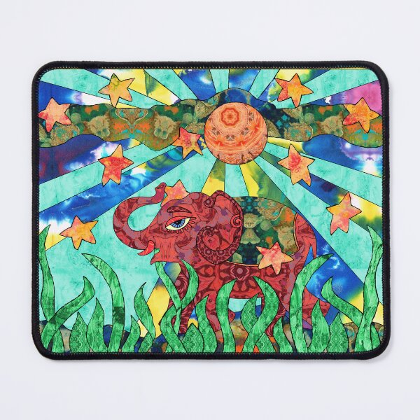 Item preview, Red Elephant Walking designed and sold by MagickMama.