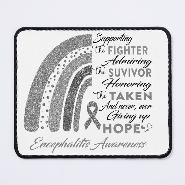 Item preview, Encephalitis Warrior Supporting Fighter Awareness designed and sold by Gillosina.