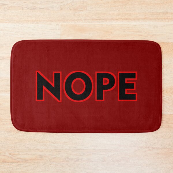 Item preview, NOPE that's it. just nope! but with more red. designed and sold by IMNIUM.