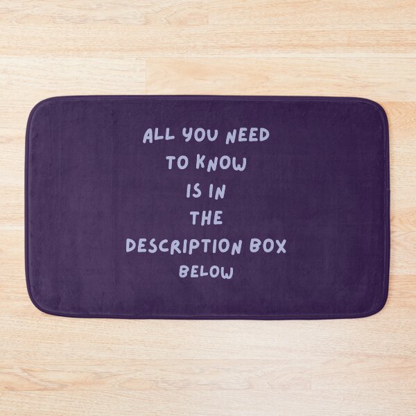 Item preview, all you need to know magnet designed and sold by Swooncake Press.