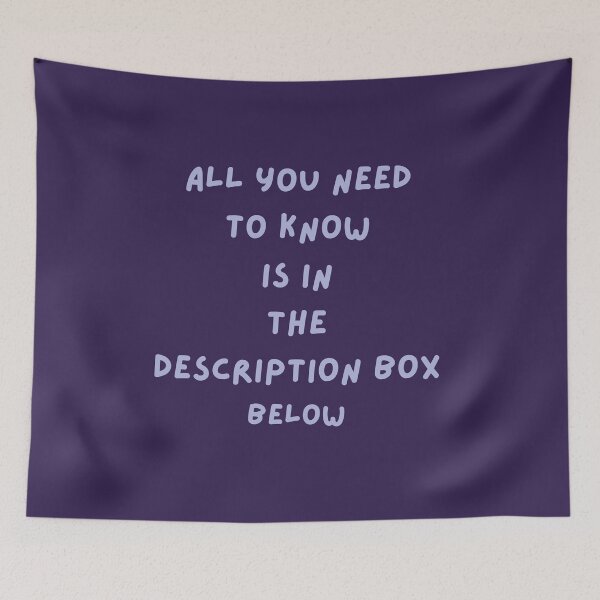 Item preview, all you need to know magnet designed and sold by Swooncake Press.