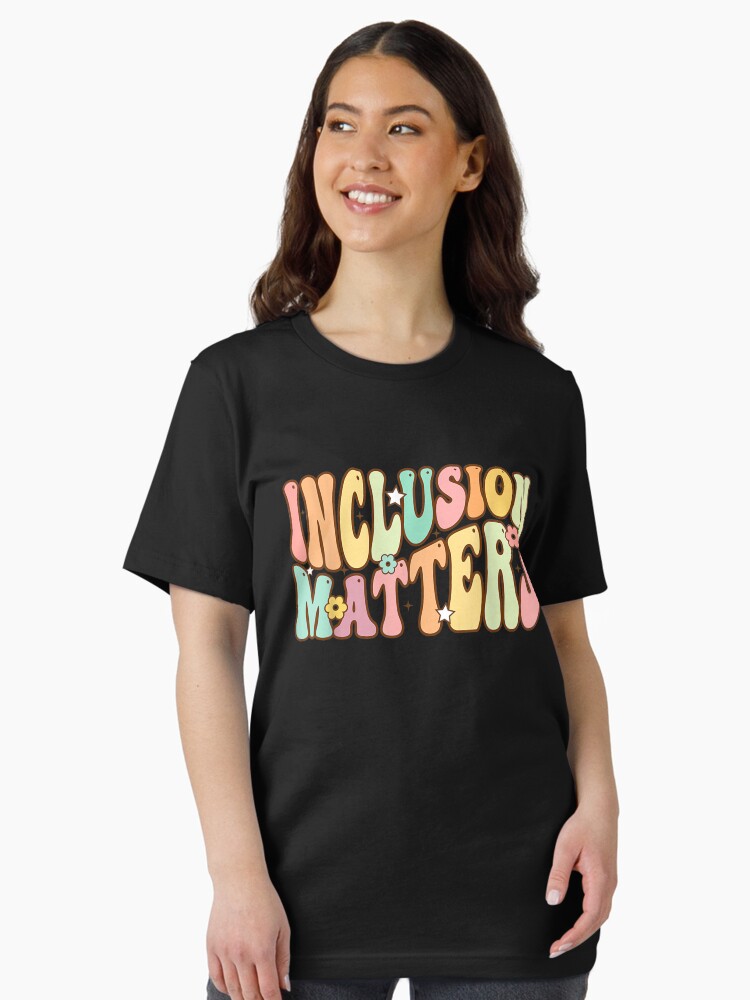 Thumbnail 1 of 7, Essential T-Shirt, Inclusion Matters Special Education Autism Awareness Teacher designed and sold by CraigHallCo.