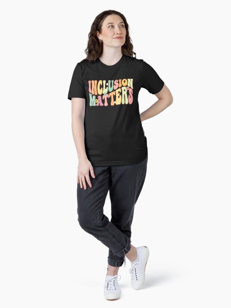 Thumbnail 4 of 7, Essential T-Shirt, Inclusion Matters Special Education Autism Awareness Teacher designed and sold by CraigHallCo.