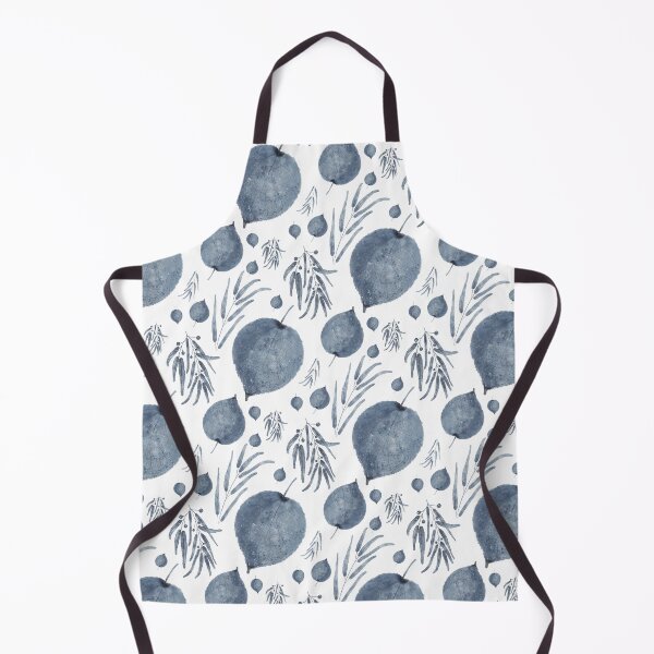 Item preview, Dark Navy Leaves - Watercolor designed and sold by Victoria Riabov.
