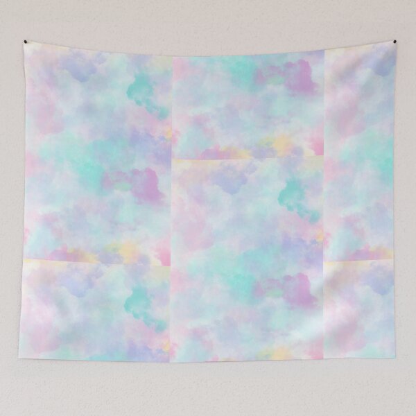 Item preview, Pastel rainbow cotton candy cloud  designed and sold by kalanisart.