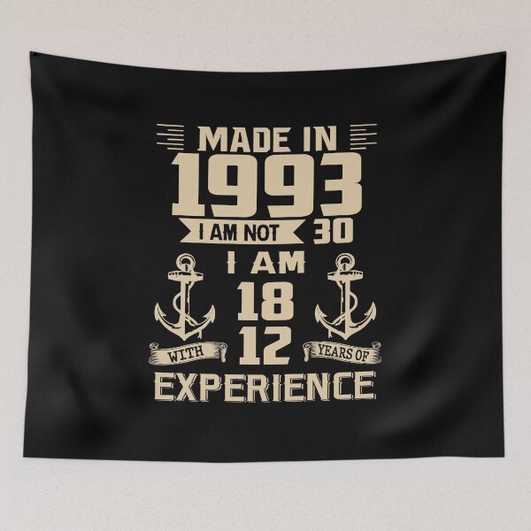 Item preview, Anchor Made In 1993 30th Birthday 30 Years Old designed and sold by AperAmyiah.