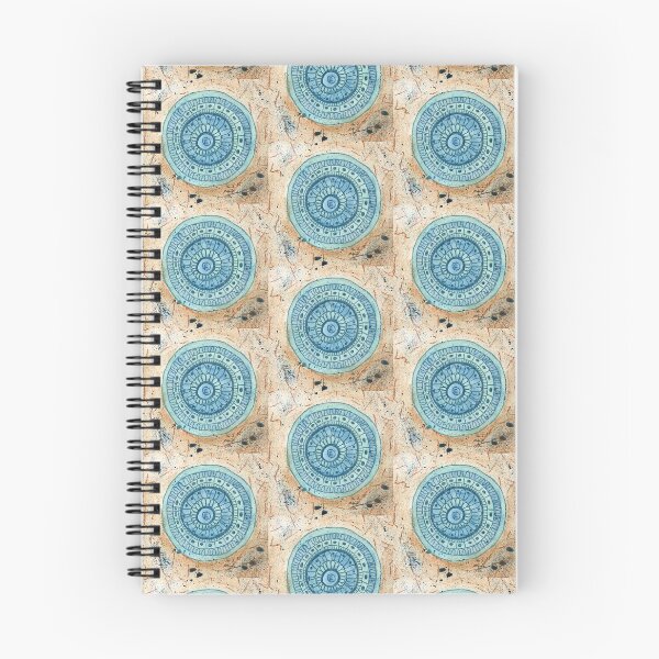 Item preview, Blaues Mandala, Blue Mandala designed and sold by ManuelaHaeckel.