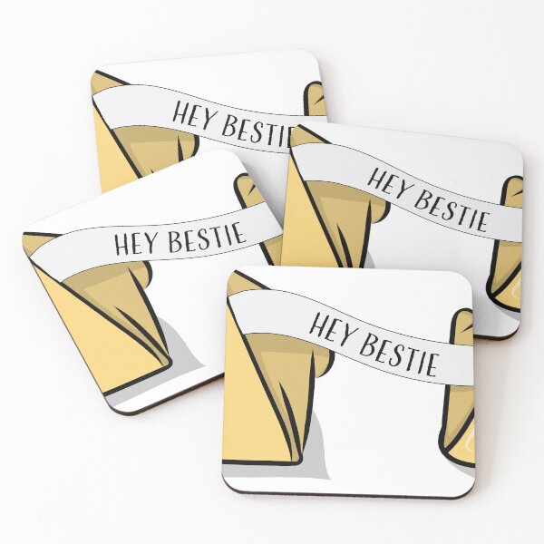 Item preview, Hey Bestie Fortune Cookie designed and sold by maggie-mays.