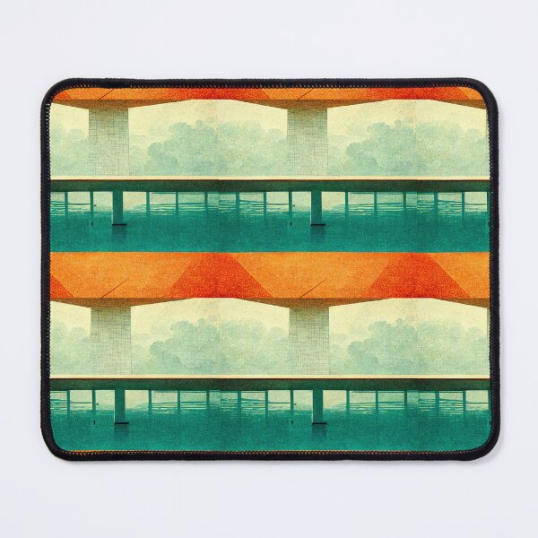 Item preview, Beautiful abstract architecture bridge colorful designed and sold by afikreative.