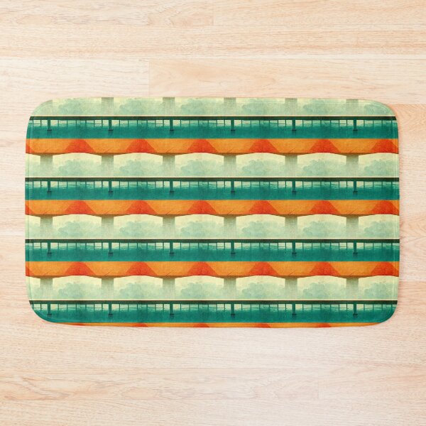 Item preview, Beautiful abstract architecture bridge colorful designed and sold by afikreative.