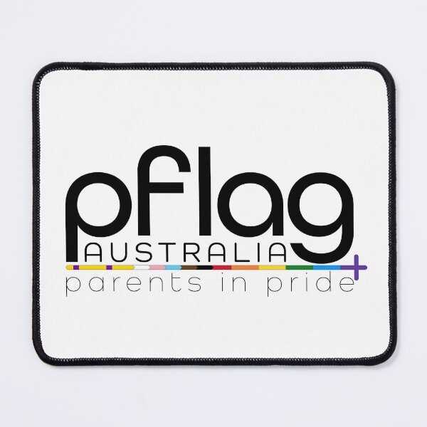 Item preview, Pflag Australia Logo Black designed and sold by PFLAGAustralia.