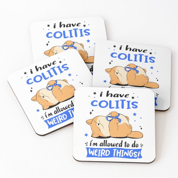 Item preview, Colitis Awareness Funny I have Colitis i'm allowed to do Weird Things! designed and sold by JanetShop809.