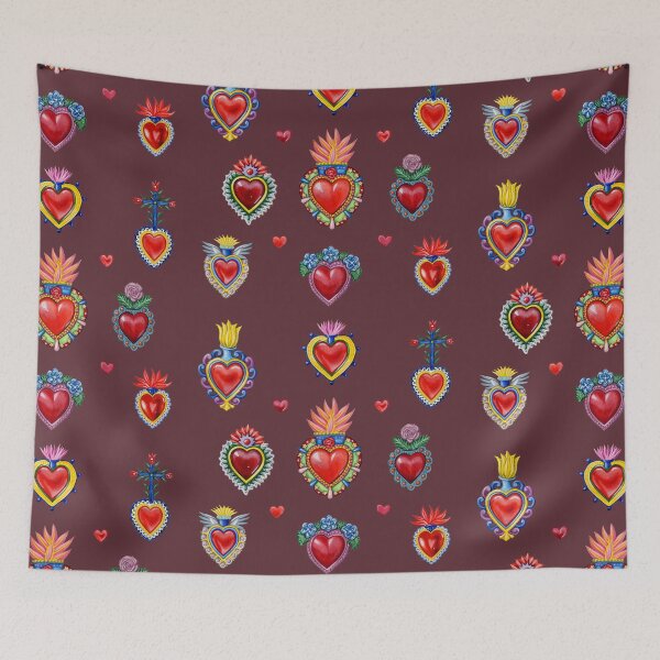 Item preview, Mexican Sacred Hearts designed and sold by Colette van der Wal.