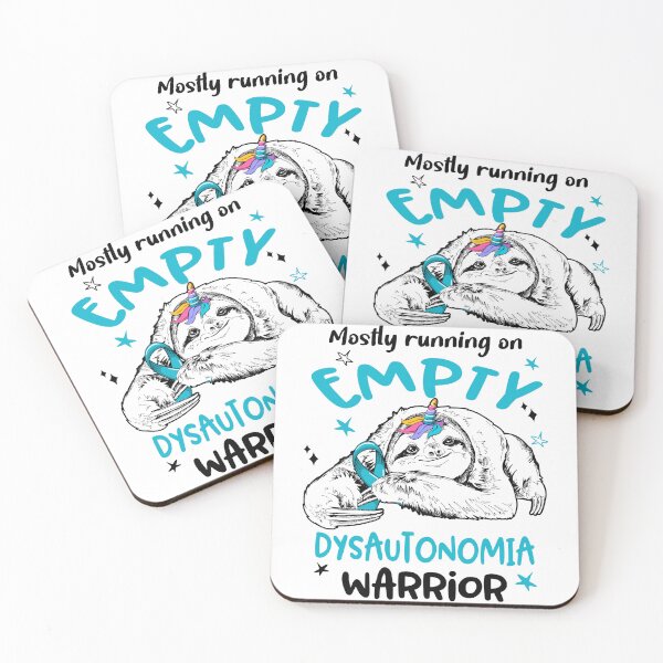 Item preview, Mostly running on Empty Dysautonomia Warrior designed and sold by ElizabethS809.