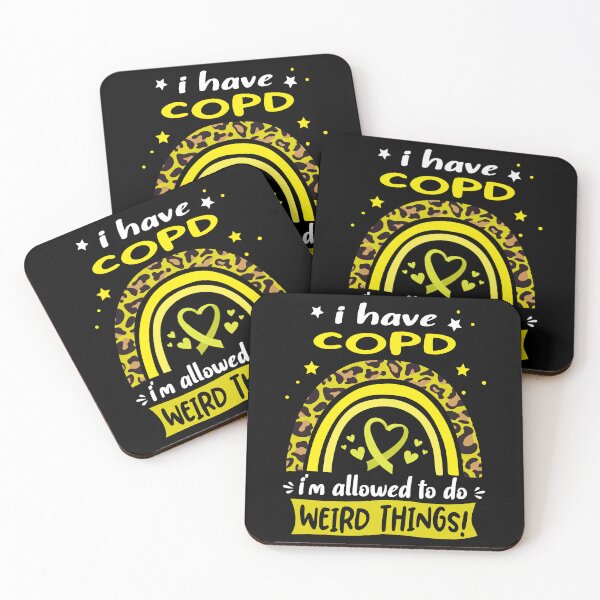 Item preview, COPD Awareness - I have COPD i am allowed to do Weird Things! designed and sold by KirstybShop.