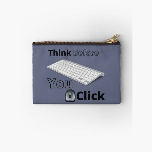 Item preview, Think Before You Click Black And White T-Shirts And Posters designed and sold by bfadul.