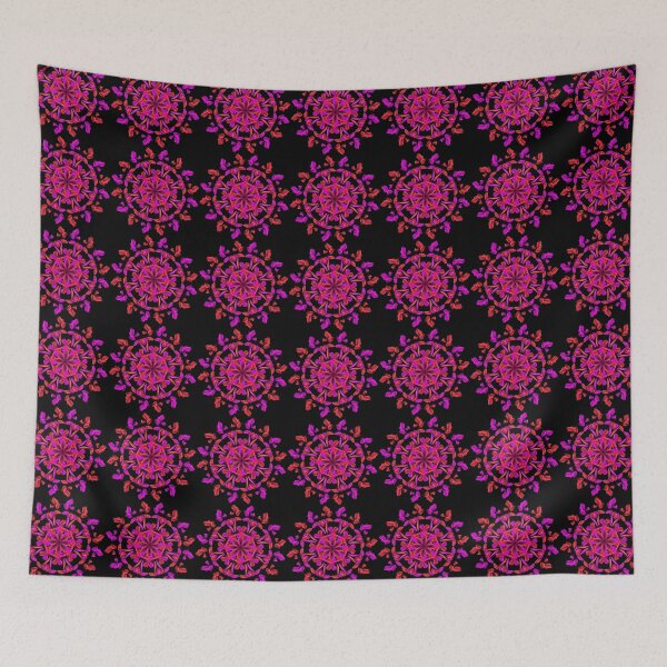 Item preview, red mandala designed and sold by Meo Design.